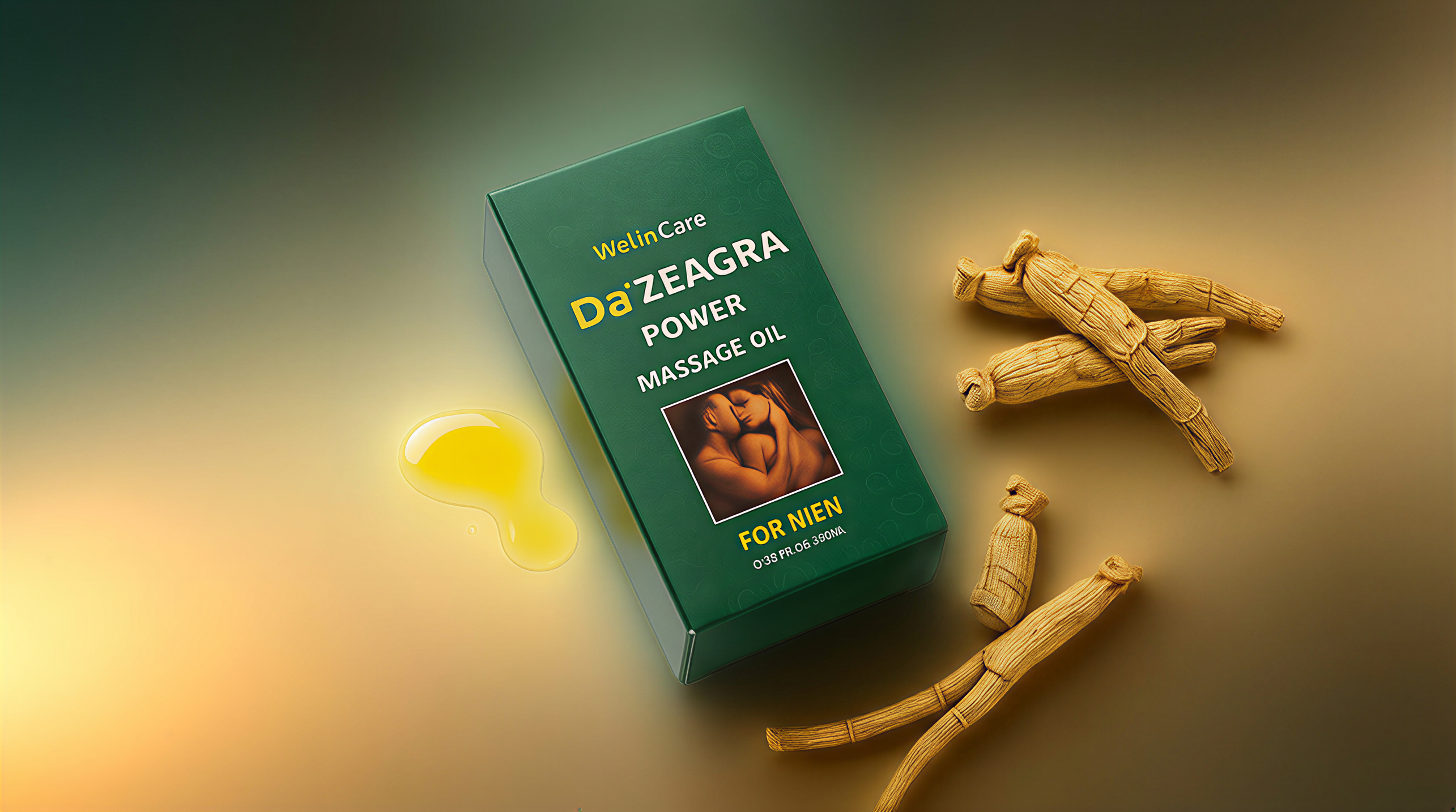 Da Zeagra Power Massage Oil